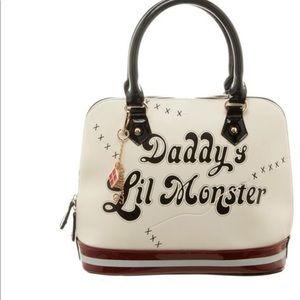 Daddy’s little Monster Harley Quinn Purse Bag DC comics